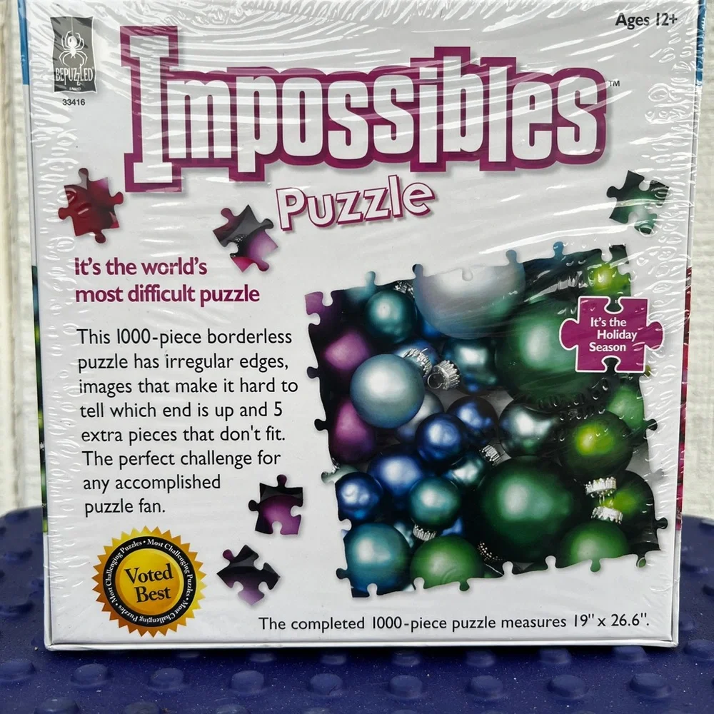 IMPOSSIBLES Holiday Season Puzzle - 1000 Pieces